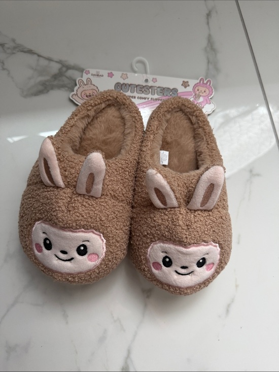 Shoes - Brown Bunny Slippers